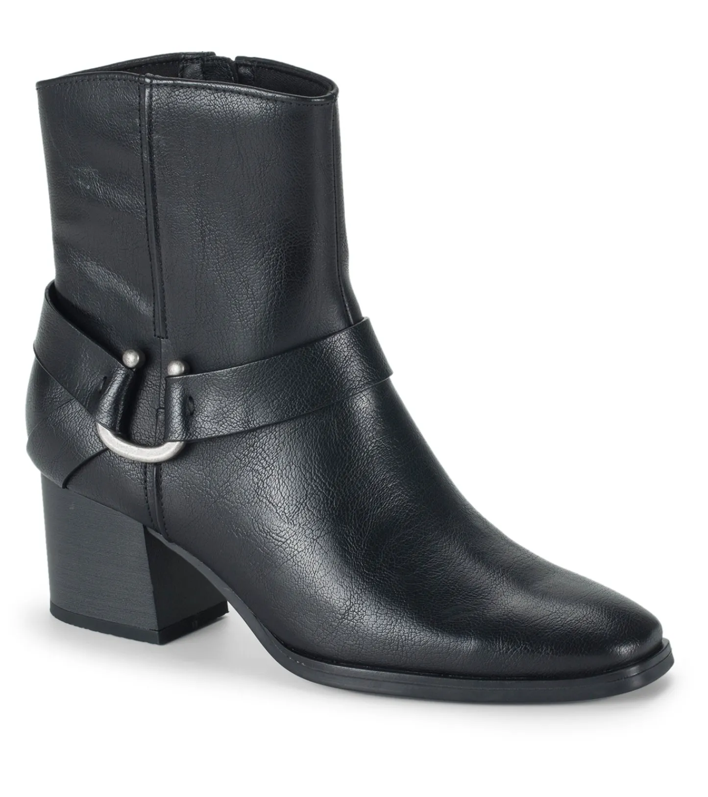 Baretraps Booties^Tiana Block Heel Bootie Black