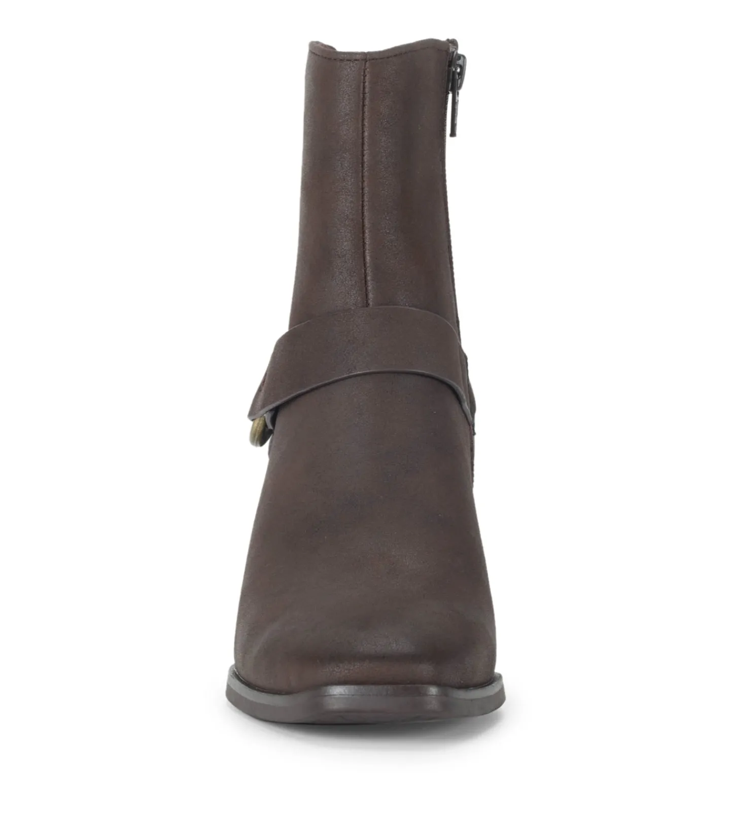 Baretraps Booties^Tiana Block Heel Bootie DarkBrown