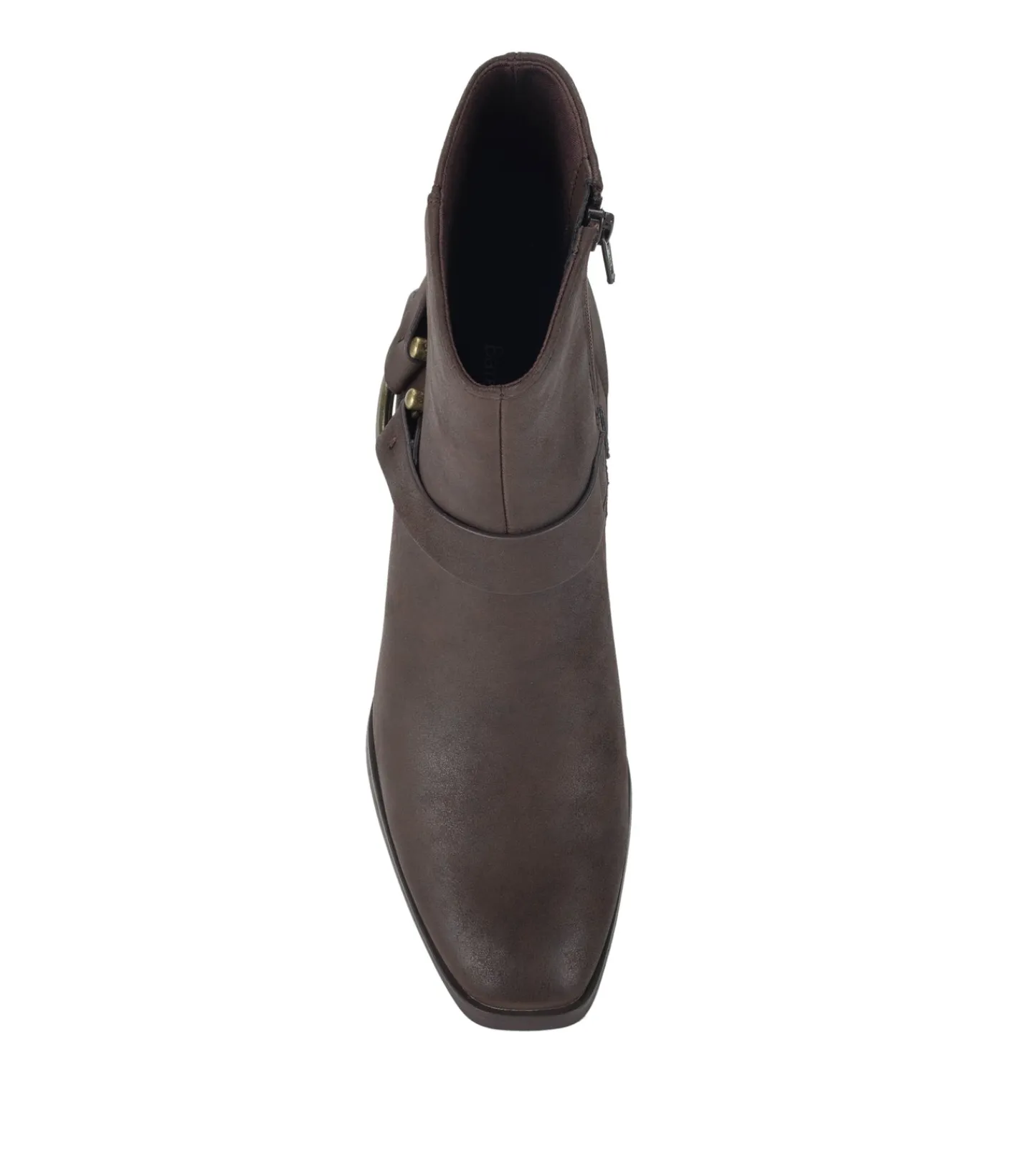 Baretraps Booties^Tiana Block Heel Bootie DarkBrown