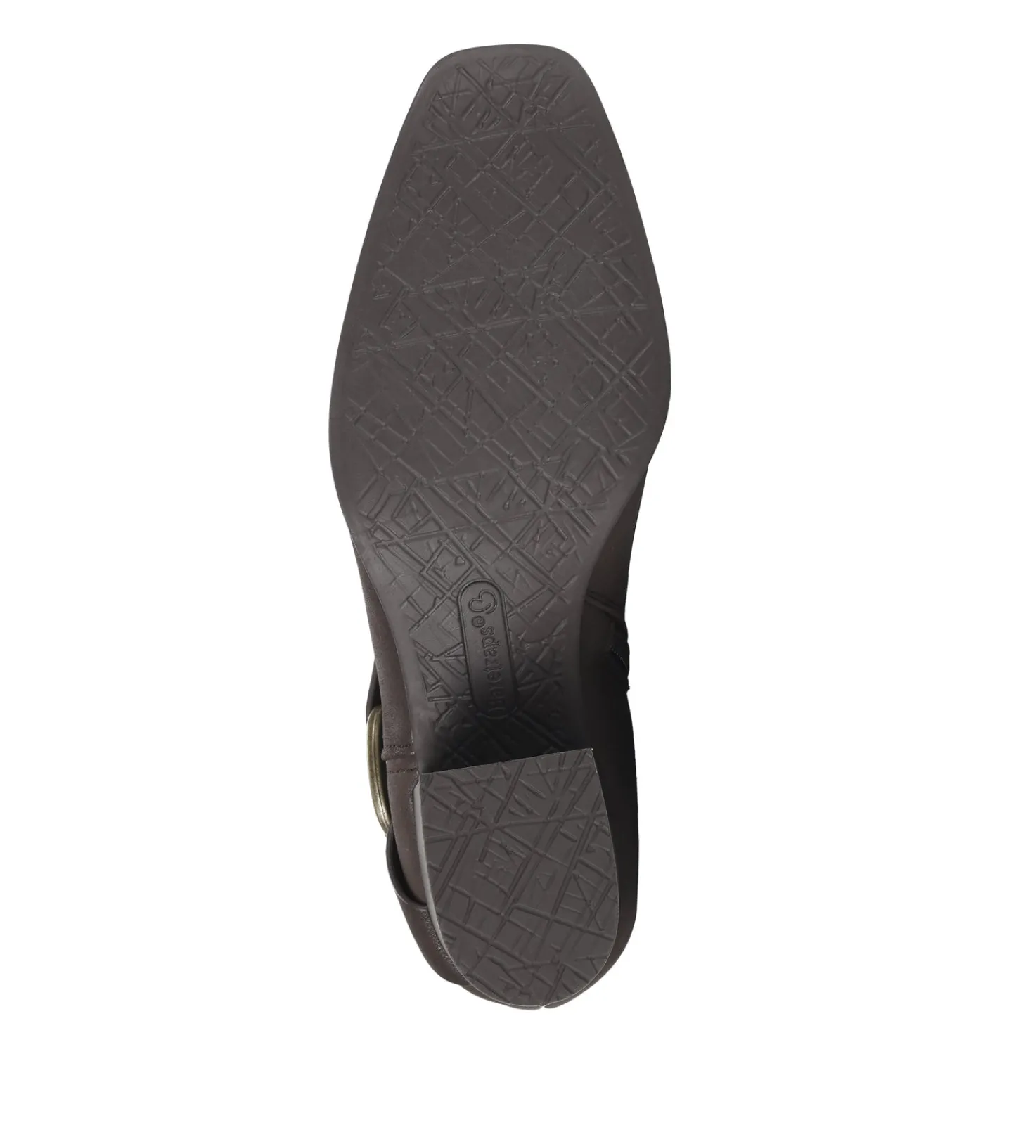 Baretraps Booties^Tiana Block Heel Bootie DarkBrown