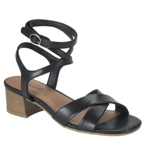 Baretraps Classic Comfort Sandals^Valerie Block Heel Sandal Black