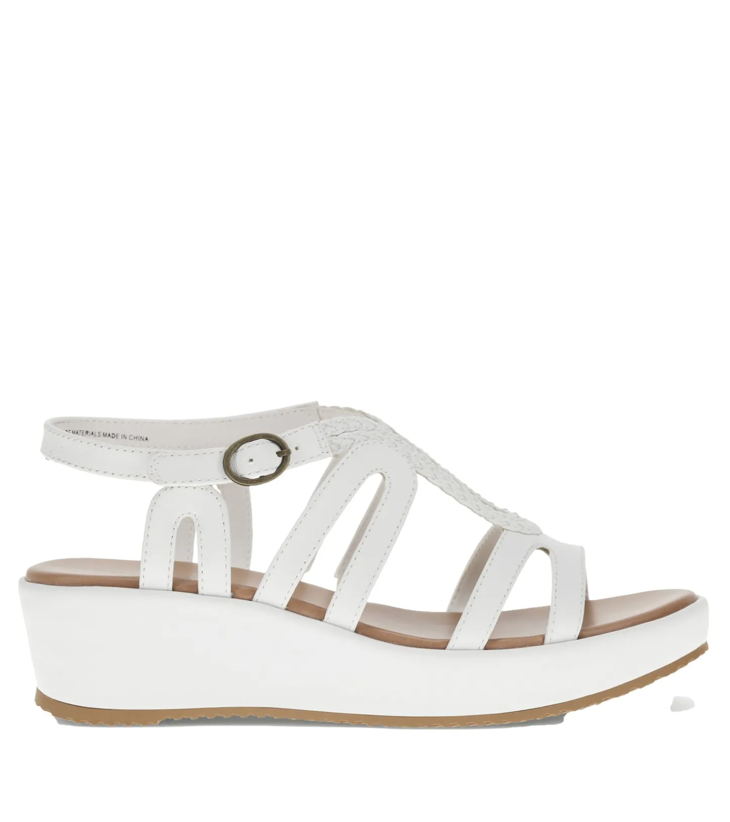 Baretraps Wedge Sandals^Wilma Wedge Sandal White