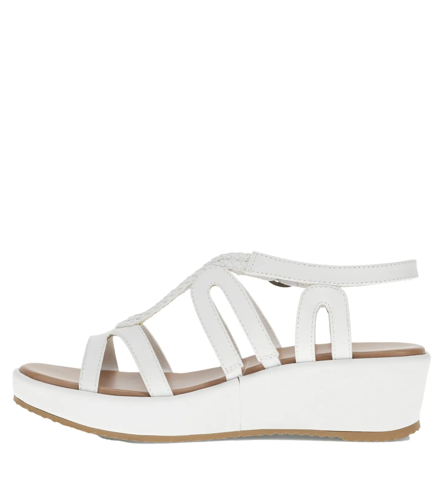 Baretraps Wedge Sandals^Wilma Wedge Sandal White
