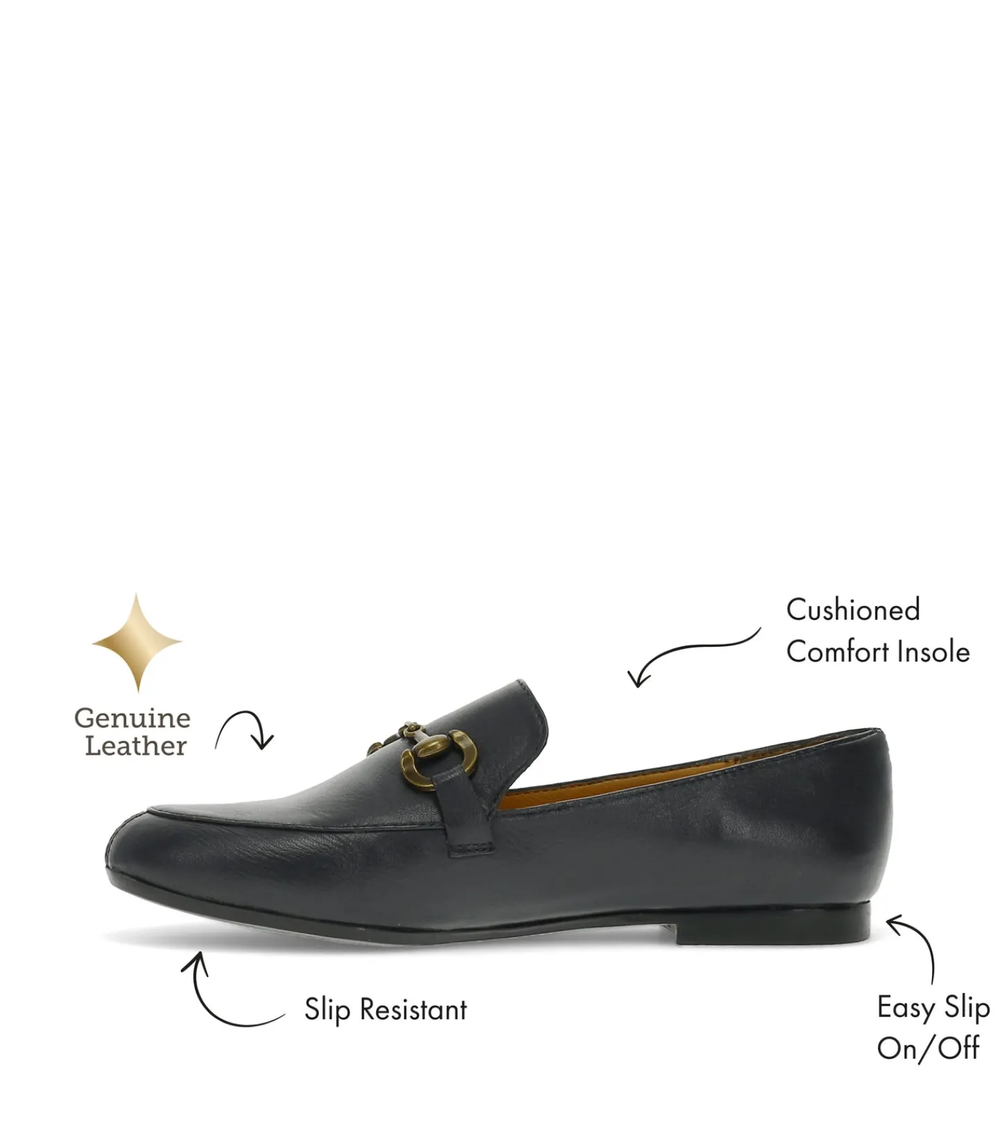 Baretraps Flats & Loafers | Dress Shoes^Wyatt Loafer NavyLeather