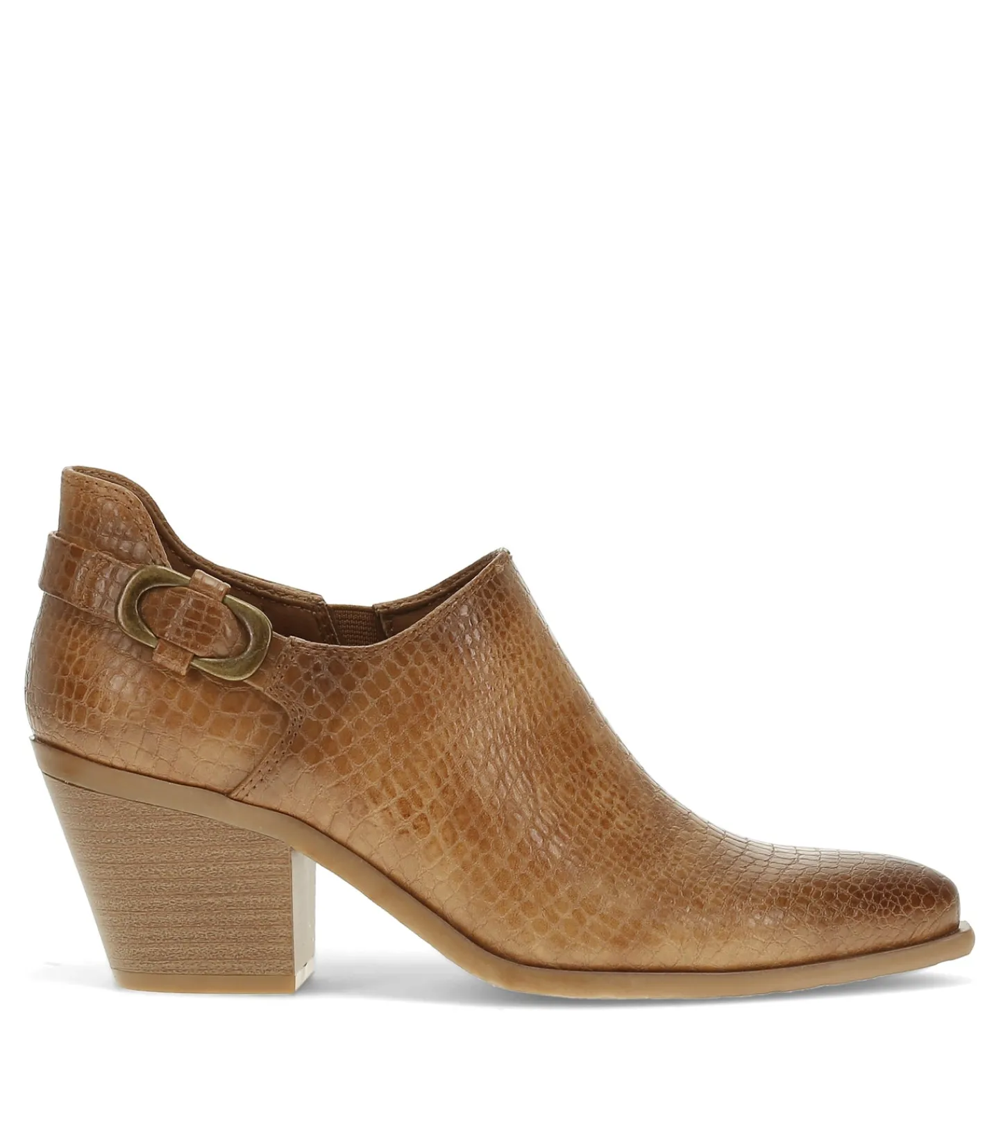 Baretraps Booties^Yanah Block Heel Ankle Bootie DarkAlmond