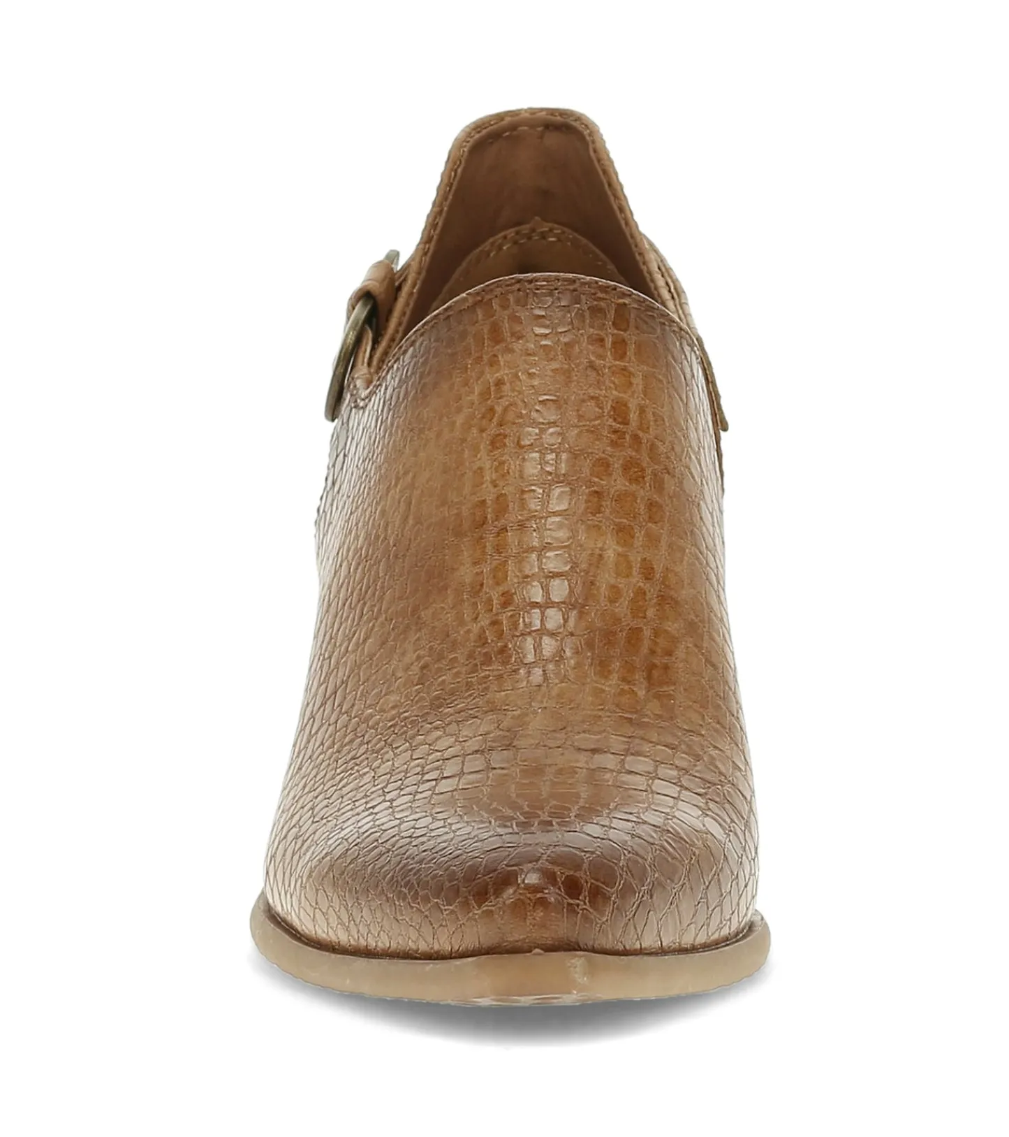 Baretraps Booties^Yanah Block Heel Ankle Bootie DarkAlmond