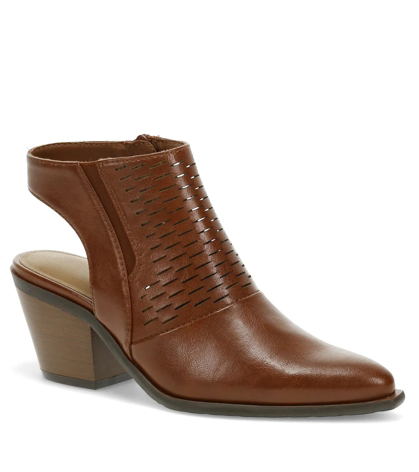 Baretraps Booties^Yangley Block Heel Bootie Mahogany