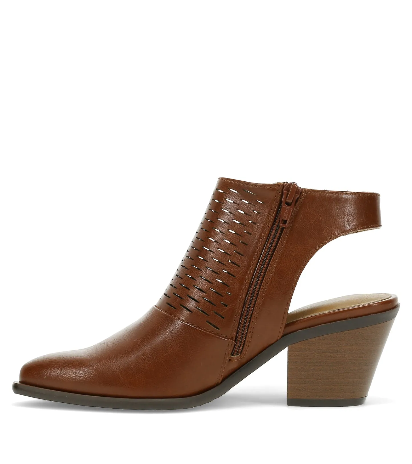 Baretraps Booties^Yangley Block Heel Bootie Mahogany