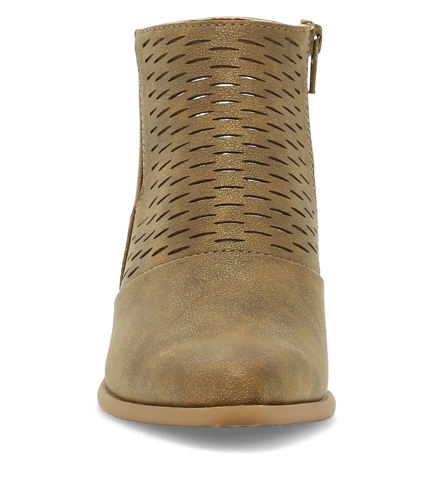 Baretraps Booties^Yangley Block Heel Bootie Gold