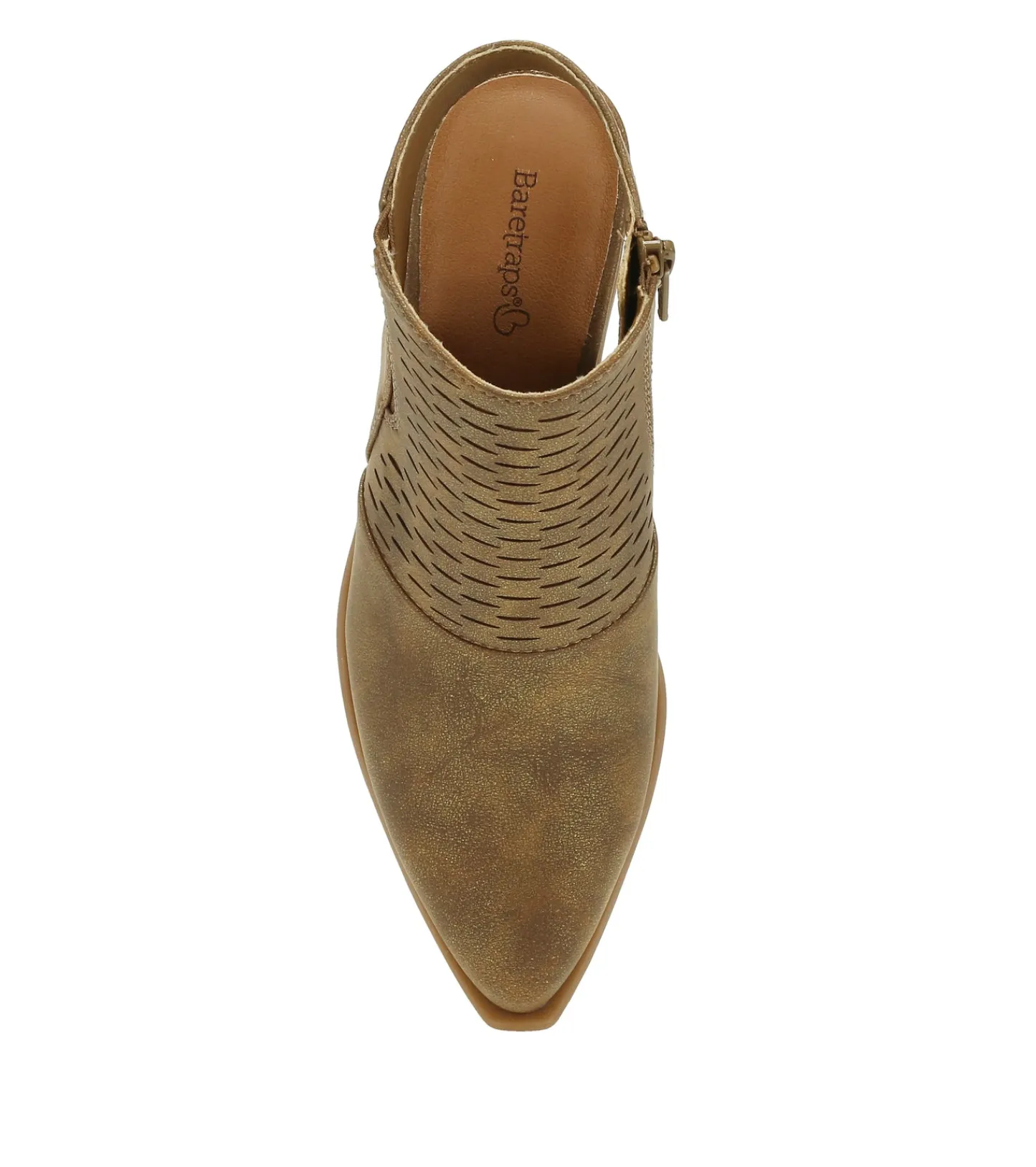 Baretraps Booties^Yangley Block Heel Bootie Gold