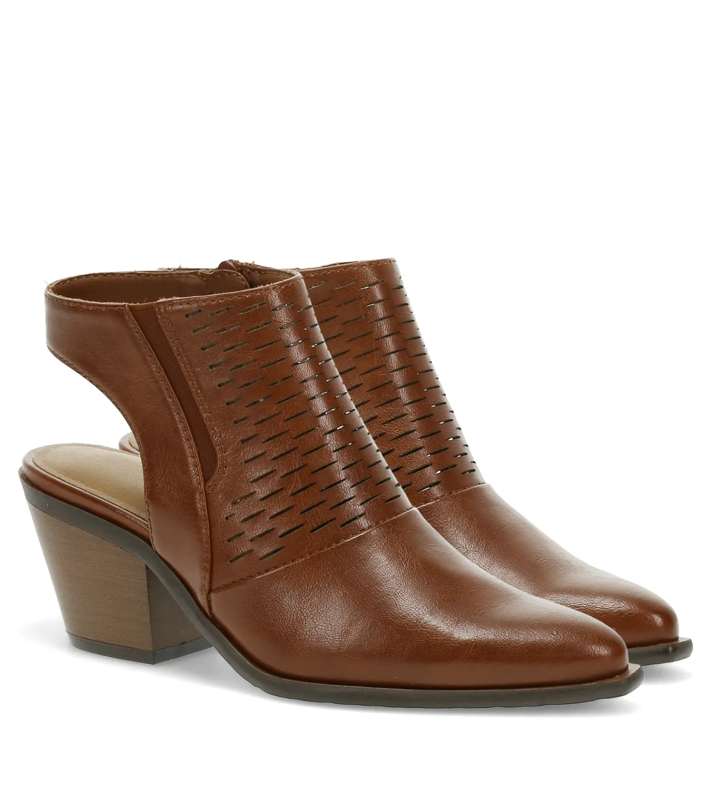 Baretraps Booties^Yangley Block Heel Bootie Mahogany