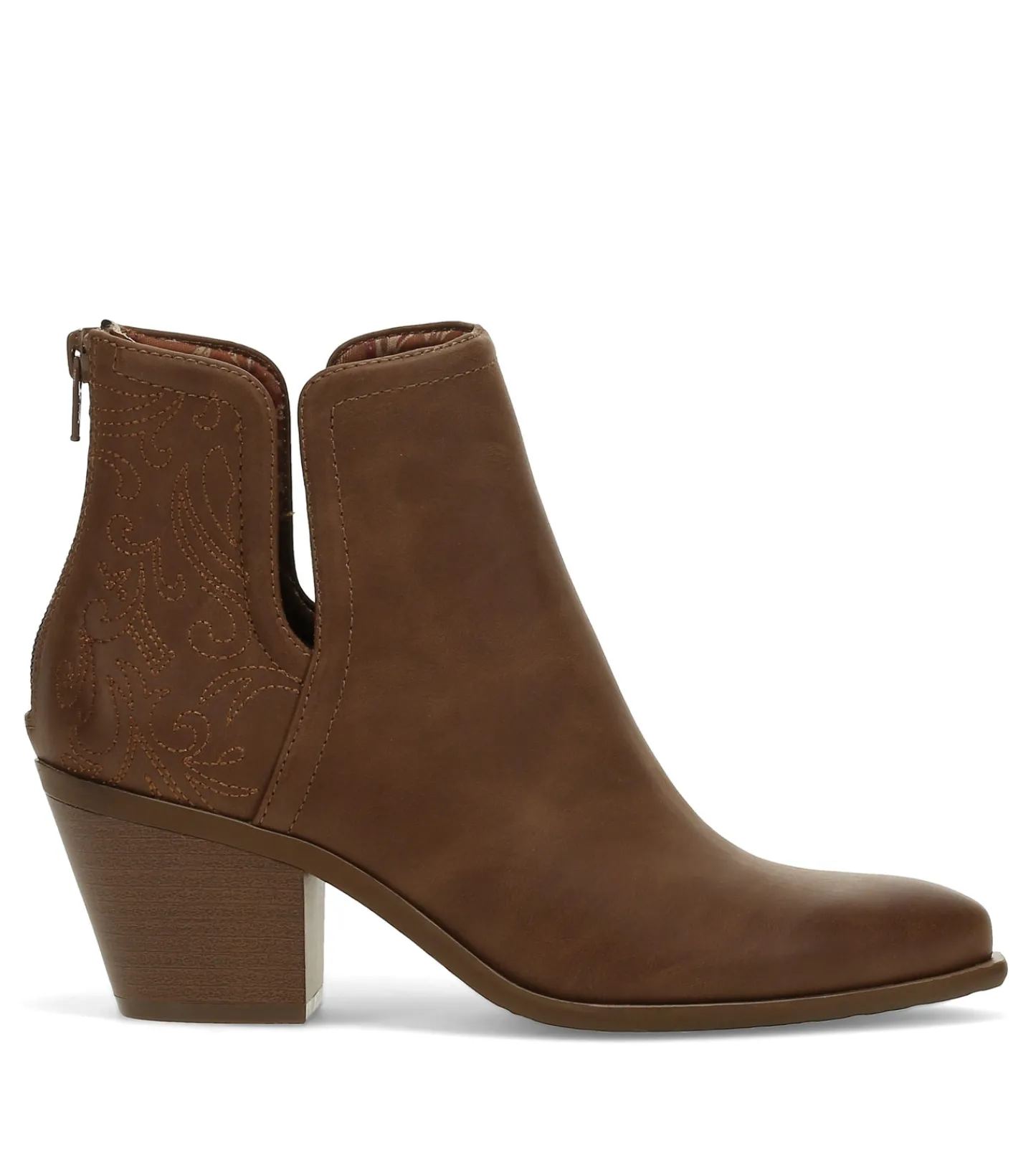 Baretraps Booties^Yara Block Heel Bootie Coffee