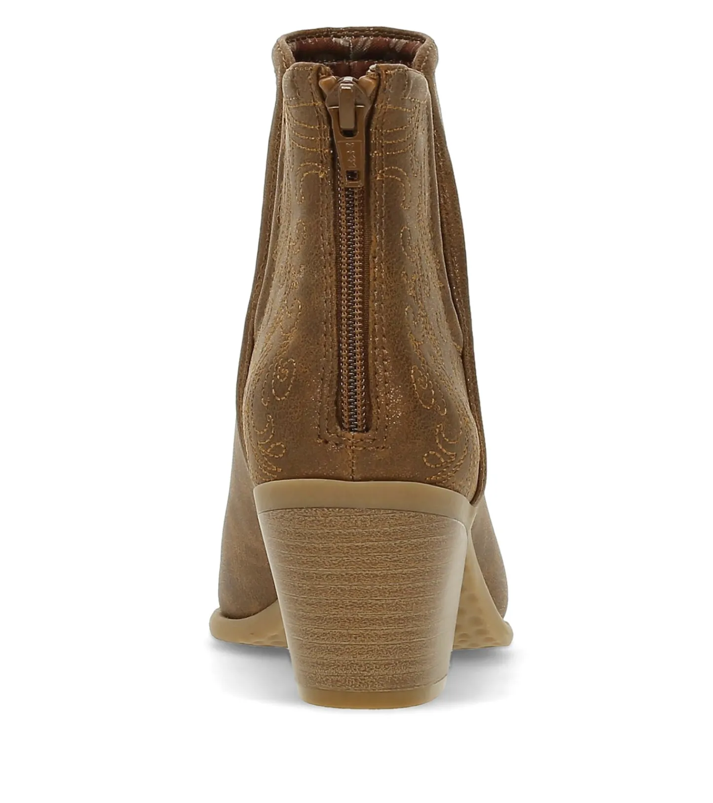Baretraps Booties^Yara Block Heel Bootie Bronze